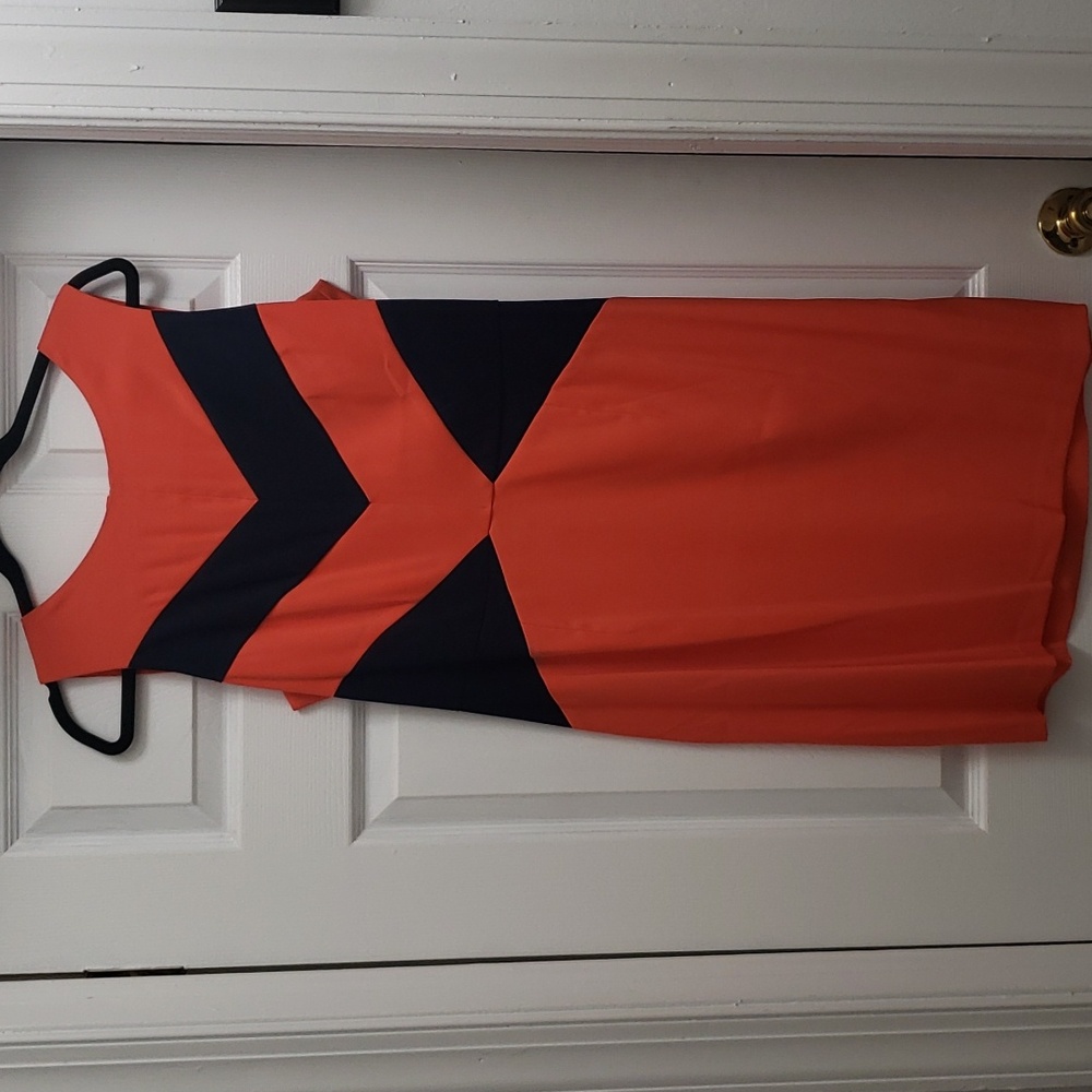 NWT Dress Barn Color Block Sheath Dress